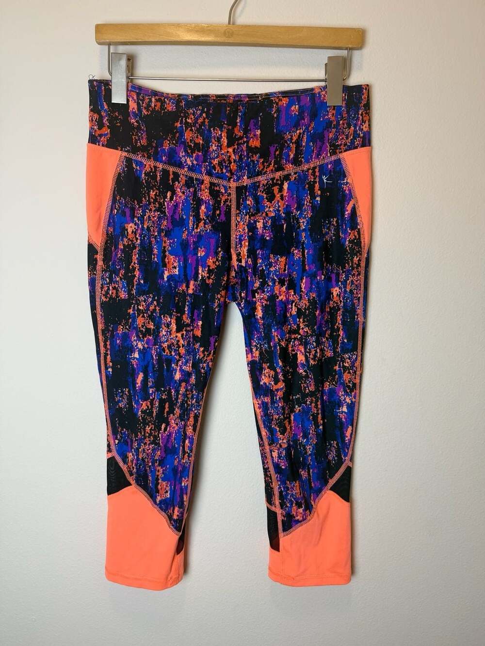 Danskin Now Active Crop Leggings Size M (8-10) Multicolor